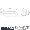 Bristan Glorious Bath Spout Dimensions